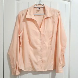 Anne Klein womans, long sleeve blouse, size large